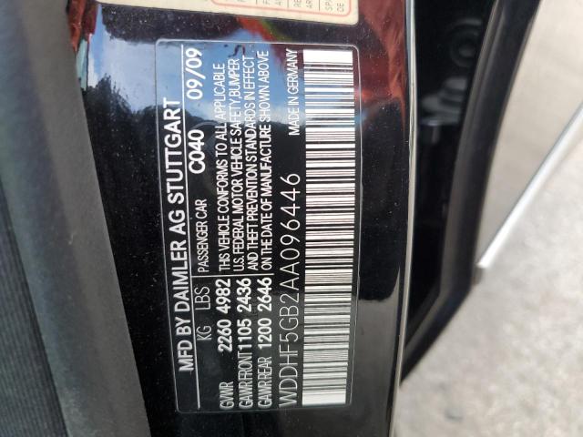 Photo 12 VIN: WDDHF5GB2AA096446 - MERCEDES-BENZ E 350 