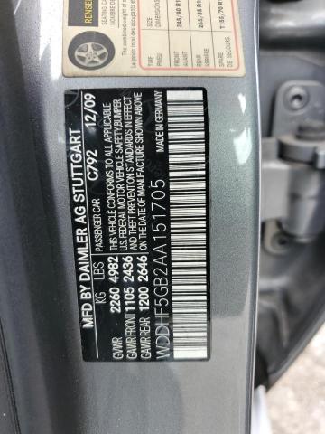 Photo 12 VIN: WDDHF5GB2AA151705 - MERCEDES-BENZ E 350 