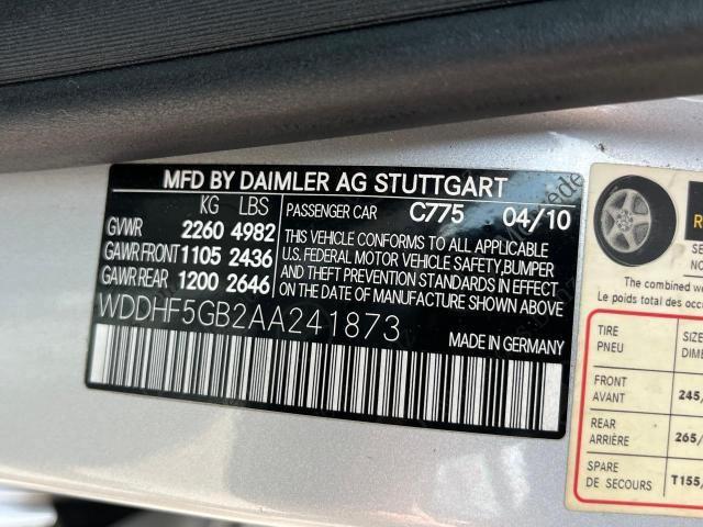 Photo 9 VIN: WDDHF5GB2AA241873 - MERCEDES-BENZ E 350 