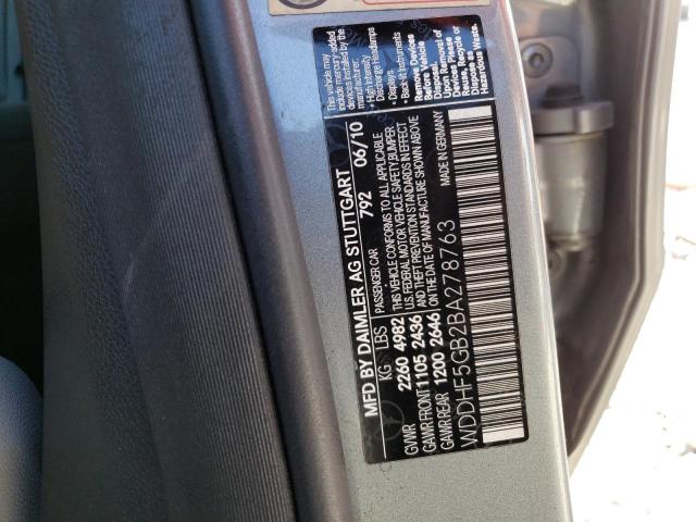 Photo 9 VIN: WDDHF5GB2BA278763 - MERCEDES-BENZ E 350 