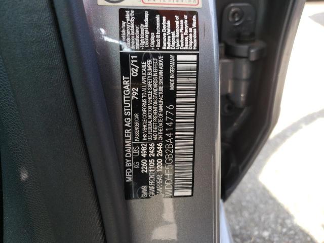 Photo 9 VIN: WDDHF5GB2BA414776 - MERCEDES-BENZ E 350 