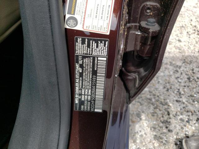 Photo 9 VIN: WDDHF5GB2BA415989 - MERCEDES-BENZ E 350 