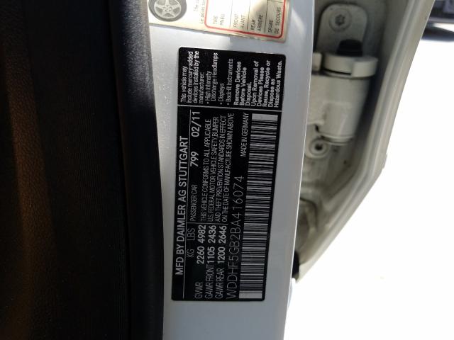 Photo 9 VIN: WDDHF5GB2BA416074 - MERCEDES-BENZ E 350 