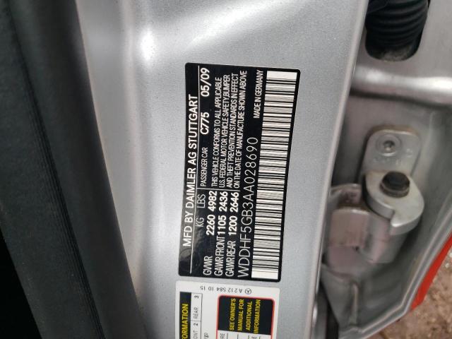 Photo 12 VIN: WDDHF5GB3AA028690 - MERCEDES-BENZ E 350 