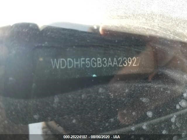 Photo 8 VIN: WDDHF5GB3AA239274 - MERCEDES-BENZ E-CLASS 