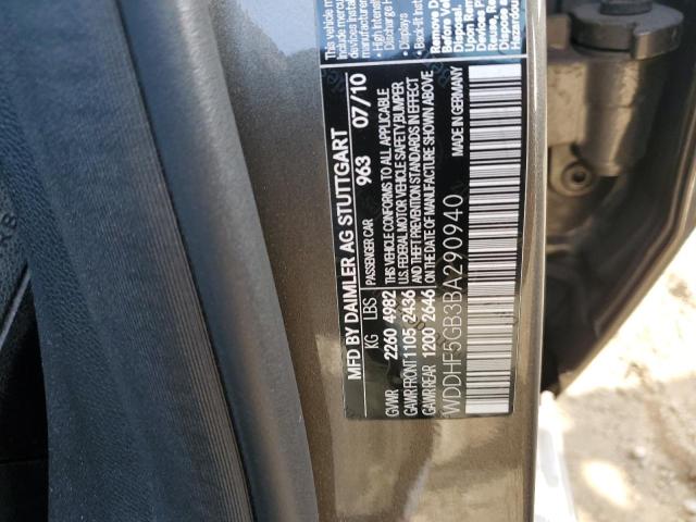 Photo 11 VIN: WDDHF5GB3BA290940 - MERCEDES-BENZ E 350 