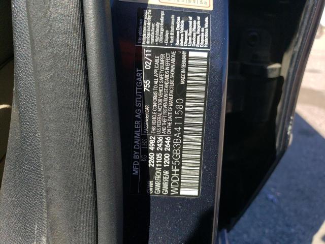 Photo 11 VIN: WDDHF5GB3BA411580 - MERCEDES-BENZ E 350 