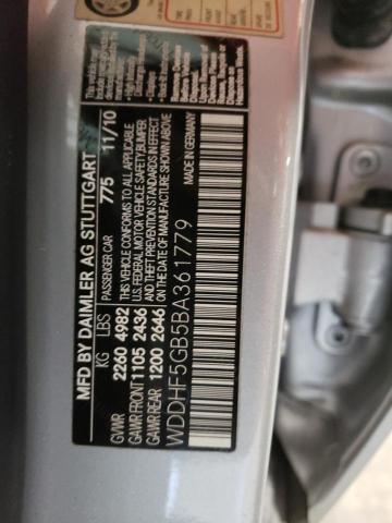 Photo 9 VIN: WDDHF5GB5BA361779 - MERCEDES-BENZ E 350 