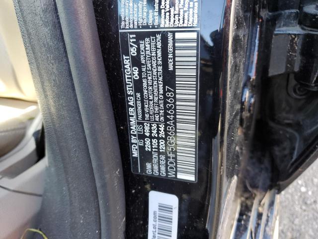 Photo 11 VIN: WDDHF5GB6BA463687 - MERCEDES-BENZ E 350 