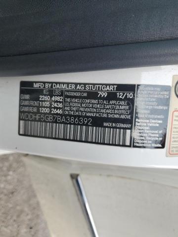 Photo 11 VIN: WDDHF5GB7BA386392 - MERCEDES-BENZ E 350 