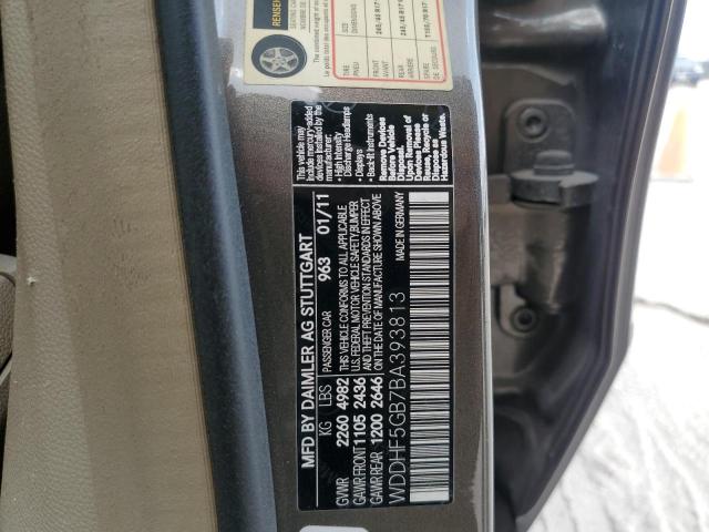 Photo 11 VIN: WDDHF5GB7BA393813 - MERCEDES-BENZ E 350 