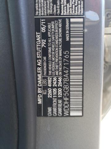 Photo 11 VIN: WDDHF5GB7BA471765 - MERCEDES-BENZ E 350 