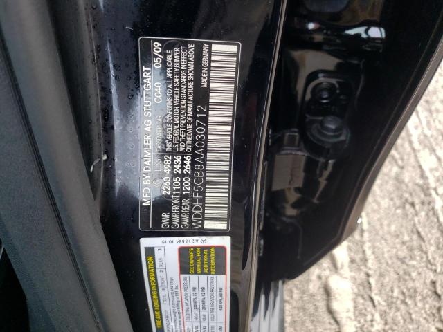 Photo 11 VIN: WDDHF5GB8AA030712 - MERCEDES-BENZ E 350 