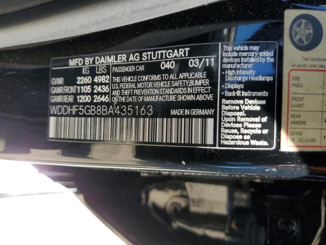 Photo 11 VIN: WDDHF5GB8BA435163 - MERCEDES-BENZ E 350 