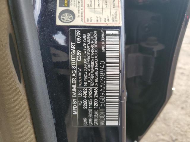 Photo 11 VIN: WDDHF5GB9AA098940 - MERCEDES-BENZ E 350 