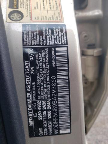 Photo 11 VIN: WDDHF5GB9BA293860 - MERCEDES-BENZ E 350 