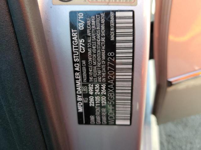 Photo 11 VIN: WDDHF5GBXAA207728 - MERCEDES-BENZ E 350 