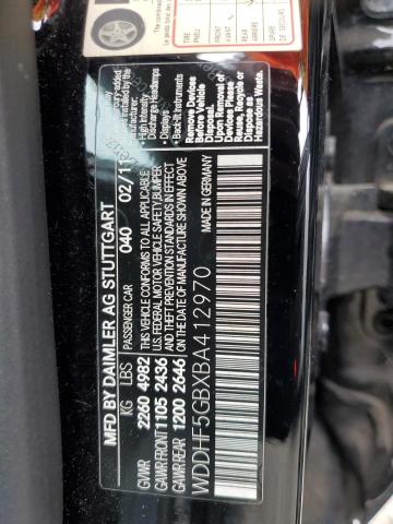 Photo 11 VIN: WDDHF5GBXBA412970 - MERCEDES-BENZ E 350 