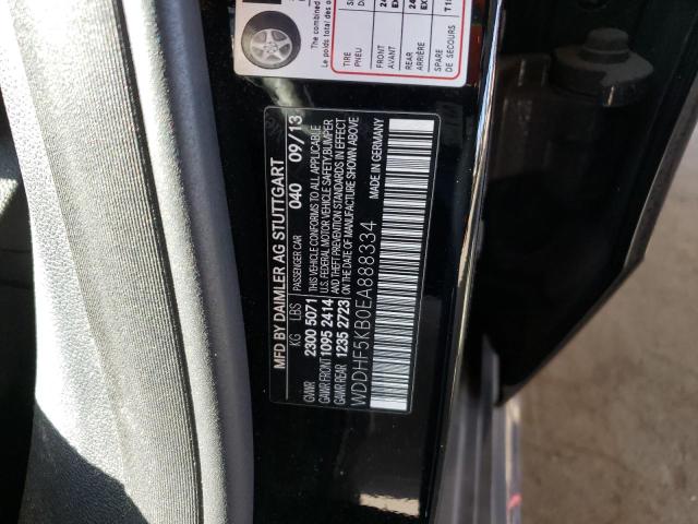 Photo 11 VIN: WDDHF5KB0EA888334 - MERCEDES-BENZ E 350 