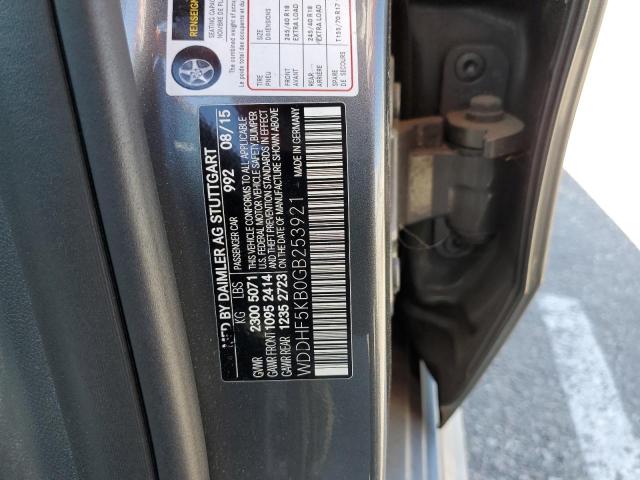 Photo 11 VIN: WDDHF5KB0GB253921 - MERCEDES-BENZ E 350 