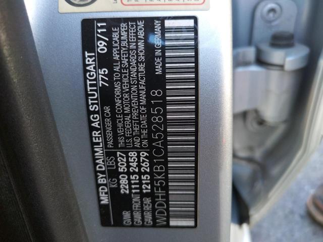 Photo 9 VIN: WDDHF5KB1CA528518 - MERCEDES-BENZ E 350 