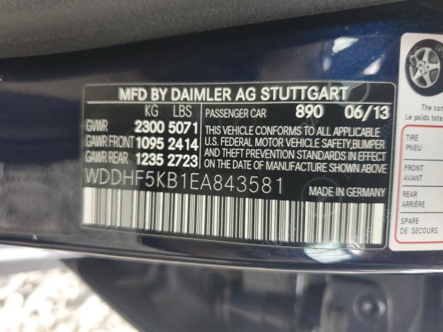 Photo 12 VIN: WDDHF5KB1EA843581 - MERCEDES-BENZ E 350 