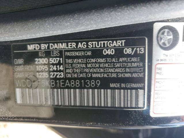 Photo 11 VIN: WDDHF5KB1EA881389 - MERCEDES-BENZ E 350 