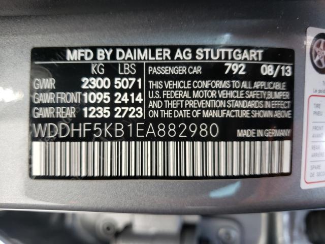 Photo 9 VIN: WDDHF5KB1EA882980 - MERCEDES-BENZ E 350 