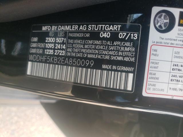 Photo 9 VIN: WDDHF5KB2EA850099 - MERCEDES-BENZ E 350 