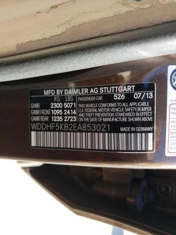 Photo 9 VIN: WDDHF5KB2EA853021 - MERCEDES-BENZ E 350 