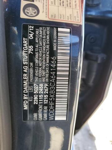 Photo 11 VIN: WDDHF5KB3CA641466 - MERCEDES-BENZ E 350 