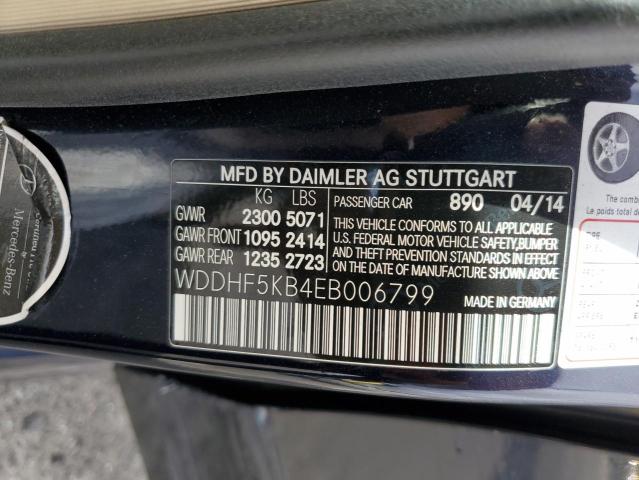 Photo 12 VIN: WDDHF5KB4EB006799 - MERCEDES-BENZ E 350 