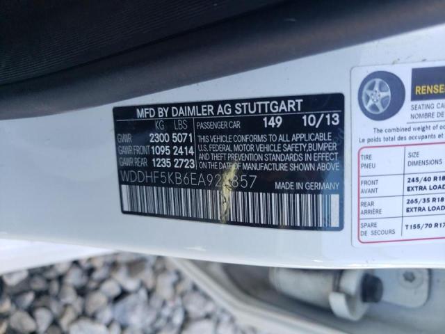 Photo 9 VIN: WDDHF5KB6EA922857 - MERCEDES-BENZ E 350 