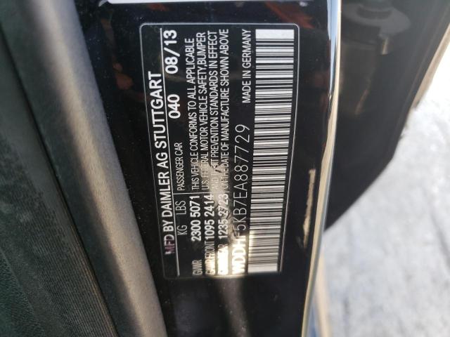 Photo 11 VIN: WDDHF5KB7EA887729 - MERCEDES-BENZ E 350 