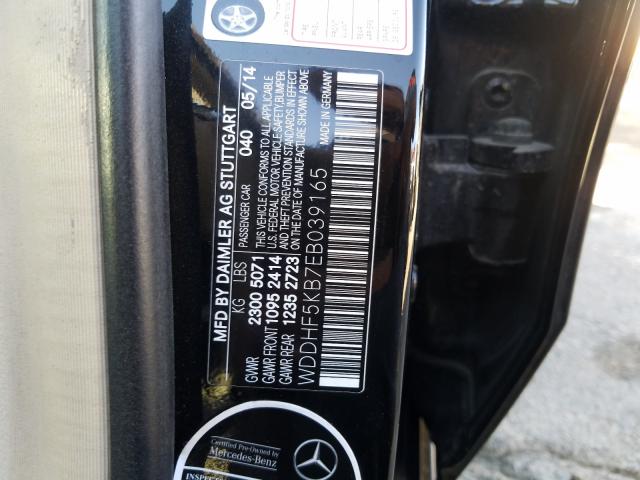 Photo 9 VIN: WDDHF5KB7EB039165 - MERCEDES-BENZ E 350 