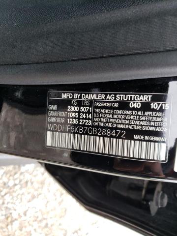 Photo 9 VIN: WDDHF5KB7GB288472 - MERCEDES-BENZ E 350 