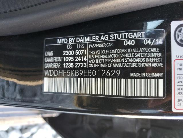 Photo 11 VIN: WDDHF5KB9EB012629 - MERCEDES-BENZ E 350 