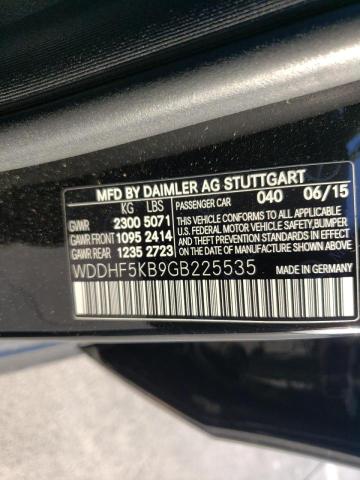 Photo 9 VIN: WDDHF5KB9GB225535 - MERCEDES-BENZ E 350 