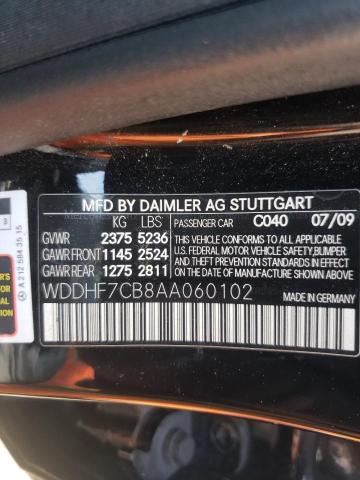 Photo 9 VIN: WDDHF7CB8AA060102 - MERCEDES-BENZ E 550 