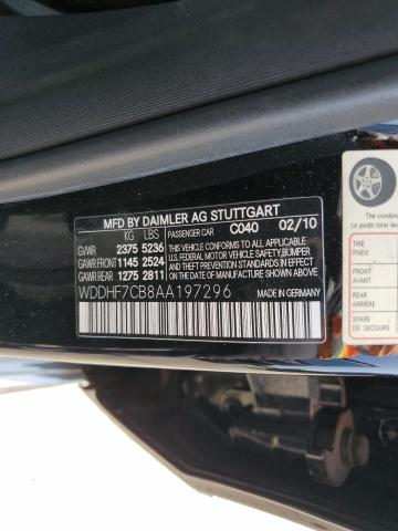 Photo 11 VIN: WDDHF7CB8AA197296 - MERCEDES-BENZ E 550 