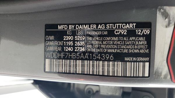 Photo 2 VIN: WDDHF7HB5AA154396 - MERCEDES-BENZ E 63 