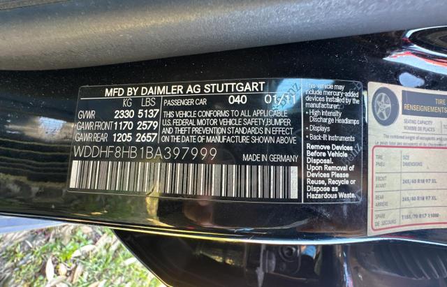 Photo 9 VIN: WDDHF8HB1BA397999 - MERCEDES-BENZ E 350 4MAT 