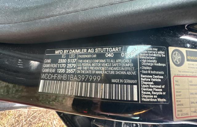 Photo 9 VIN: WDDHF8HB1BA397999 - MERCEDES-BENZ E 350 4MAT 