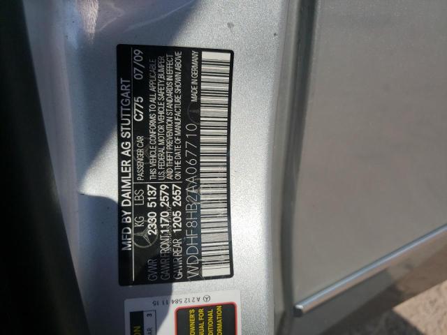 Photo 9 VIN: WDDHF8HB2AA067710 - MERCEDES-BENZ E 350 4MAT 