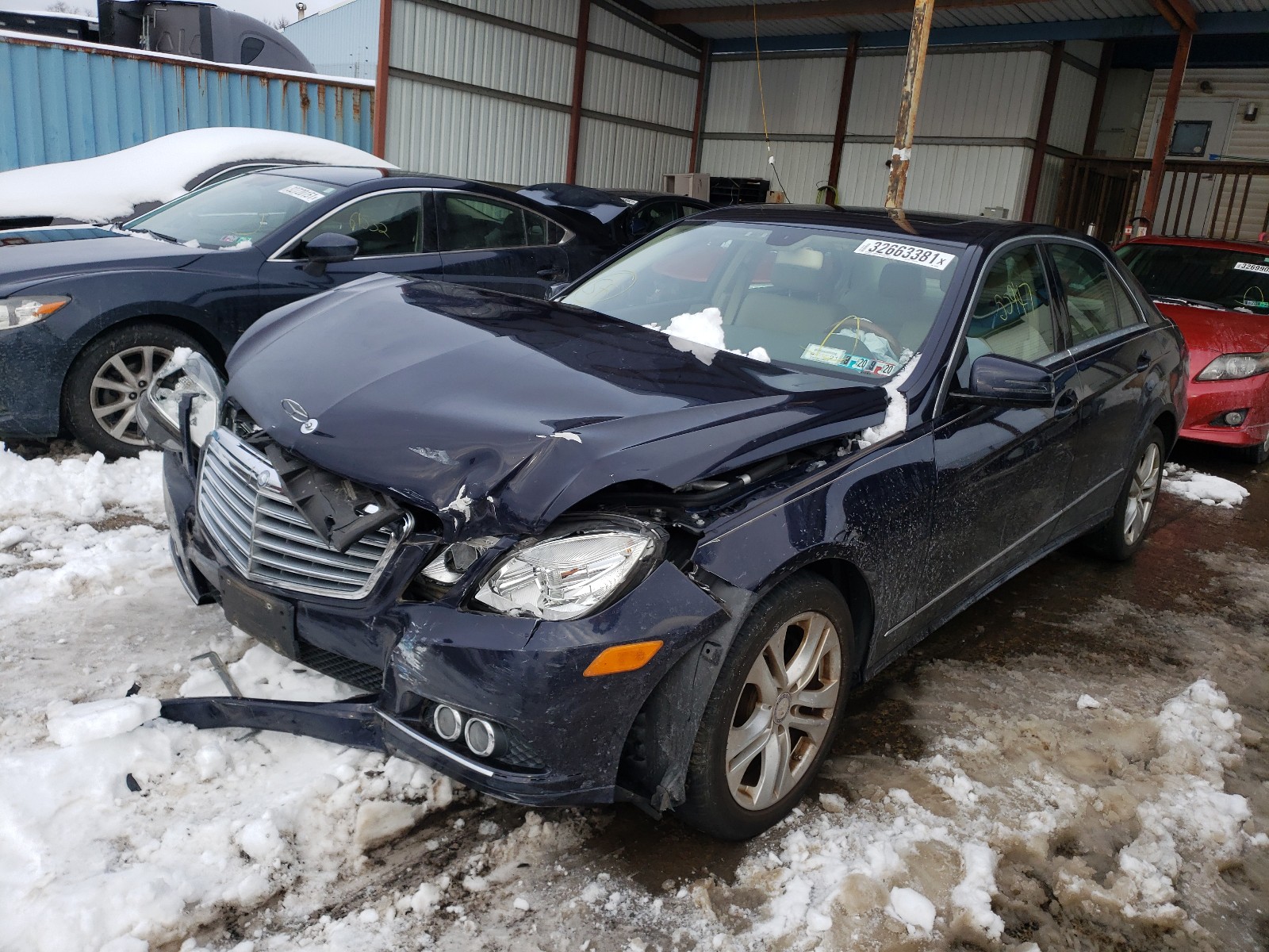 Photo 1 VIN: WDDHF8HB2BA356099 - MERCEDES-BENZ E 350 4MAT 