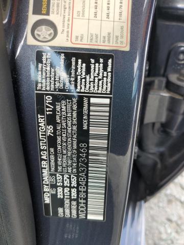 Photo 11 VIN: WDDHF8HB4BA373468 - MERCEDES-BENZ E 350 4MAT 