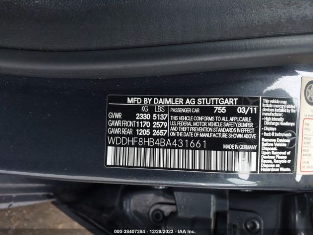 Photo 8 VIN: WDDHF8HB4BA431661 - HYUNDAI KONA 