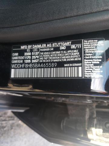 Photo 9 VIN: WDDHF8HB5BA465589 - MERCEDES-BENZ E 350 