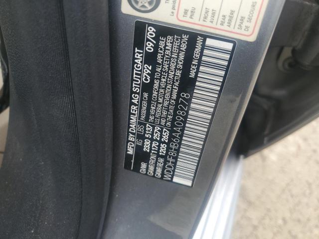 Photo 11 VIN: WDDHF8HB6AA098278 - MERCEDES-BENZ E 350 4MAT 