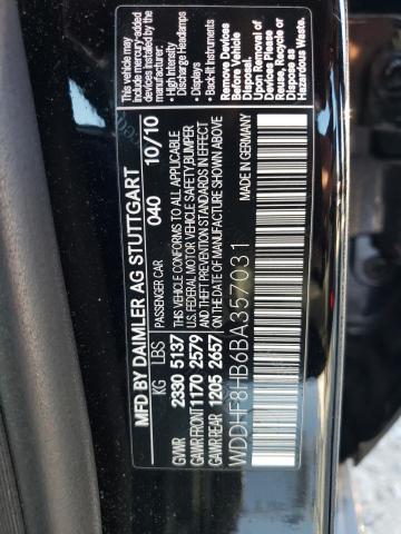 Photo 11 VIN: WDDHF8HB6BA357031 - MERCEDES-BENZ E 350 4MAT 